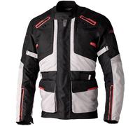 RST Endurance Veste textile de moto, noir-gris-rouge, taille M pour homme