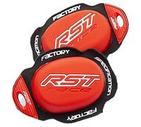RST Moto Curseurs genoux Factory Reverse Velcro Rouge
