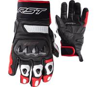 RST Freestyle II Gants de moto, noir-blanc-rouge, taille S pour homme