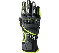 RST Fulcrum CE Gants de moto en cuir perforé (gris, jaune fluo, noir, S)