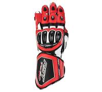 RST Moto Gants en cuir Tractech Evo 4 CE perforés Rouge S Homme