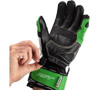 RST Gants Tractech EVO 4 102666NEO-09 Cuir Vert Taille 9
