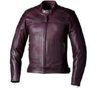 RST IOM TT Brandish 2, veste en cuir L Rouge Foncé Rouge Foncé
