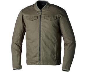 RST IOM TT Crosby 2 Veste textile de moto, vert, taille XL pour homme