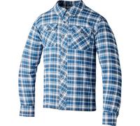 RST X Lumberjack, veste/chemise en textile XS Bleu Clair/Blanc Bleu Clair/Blanc