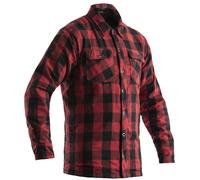 RST Lumberjack Chemise moto, noir-rouge, taille XS pour homme