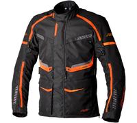 RST Maverick Evo, veste textile imperméable S Noir/Orange Noir/Orange