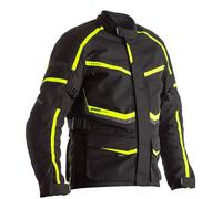 RST Maverick Veste textile de moto de dames, noir/néon, Taille XXL