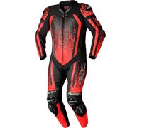 RST Pro Evo Airbag S24, combinaison en cuir 1pcs. perforée M Rouge Néon/Noir Rouge Néon/Noir