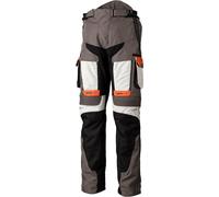 RST Pro Series Adventure-Xtreme Pantalon textile moto, Gris/Orange, Taille 4XL