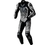 RST Moto Combinaison en cuir Pro Series D3O Airbag perforée 1 pièce Noir/Gris Clair L