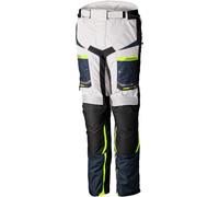 RST Maverick Evo, pantalon textile imperméable L Gris Clair/Bleu Foncé/Noir/Jaune Néon Gris Clair/Bleu Foncé/Noir/Jaune Néon