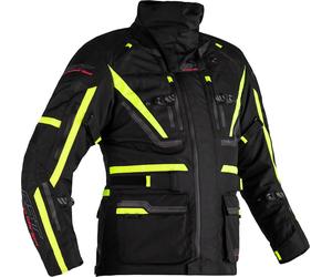 RST Pro Series Paragon 6 Airbag Moto Veste Textile, noir/jaune, Taille S