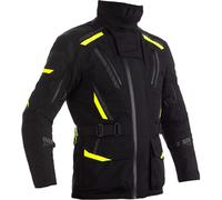 RST Pro Series Pathfinder Veste texte moto, noir/jaune néon, Taille XL