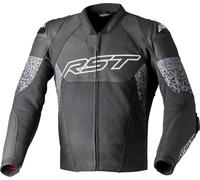 RST Moto Blouson de moto en cuir Pro Series Supersport-K Noir-Gris Taille 3XL Homme
