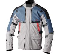 RST Pro Series Vulcan Blouson textile de moto, argent/bleu, Taille 5XL