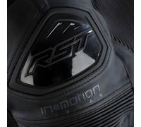 RST Pro Evo Airbag, combinaison en cuir 1pcs. perforée 3XL Noir/Noir Noir/Noir