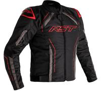 RST S-1, veste textile imperméable M Noir/Gris/Rouge Noir/Gris/Rouge