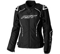 RST S-1, veste textile imperméable pour femmes XS Noir/Blanc Noir/Blanc