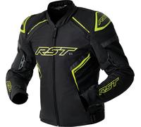 RST S1 D3O Veste textile moto imperméable, noir-jaune, taille 50 pour homme