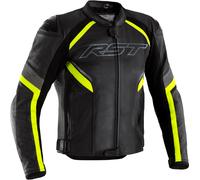 RST Sabre, veste en cuir XL Noir/Jaune Néon Noir/Jaune Néon