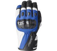 RST Stunt III Gants de moto, Noir/Blanc/Bleu, Taille 2XL