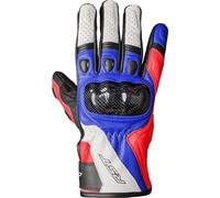 RST Moto – Gants moto Stunt 3 – Cuir perforé – Bleu – Taille M – Homme/Femme