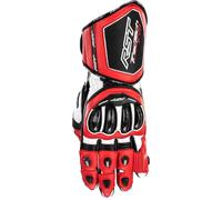 RST Tractech Evo 4 Gants de moto, noir-blanc-rouge, taille M