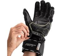 RST Moto Gants Tractech Evo 4 CE en cuir perforé - Noir L Homme
