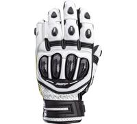RST Tractech Evo 4 Short Gants de moto, Blanc/Noir, Taille L