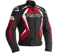 RST Tractech EVO 4 Veste textile moto, noir-rouge, taille S pour homme