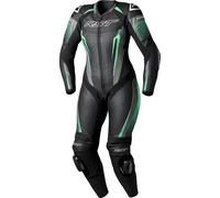 RST TracTech Evo 5, Combinaison en cuir 1pcs. perforée femmes XXL Noir/Gris/Turquoise Noir/Gris/Turquoise