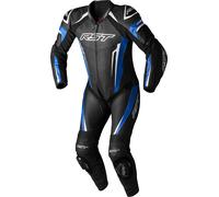 RST TracTech Evo 5, combinaison en cuir 1pcs. perforée L Noir/Bleu/Blanc Noir/Bleu/Blanc