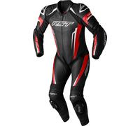 RST Tractech EVO 5 Combinaison en cuir de moto d’une seule pièce, noir-rouge, taille 2XL