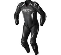 RST Tractech EVO 5 Combinaison en cuir de moto d’une seule pièce, Noir/Blanc, Taille 2XL