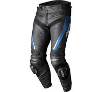 RST TracTech Evo 5, pantalon en cuir perforé XL Noir/Bleu Noir/Bleu