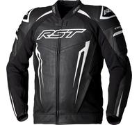 RST TracTech Evo 5, veste en cuir perforé XXL Noir/Blanc Noir/Blanc