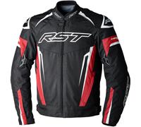 RST TracTech Evo 5, veste textile imperméable XL Noir/Rouge Noir/Rouge