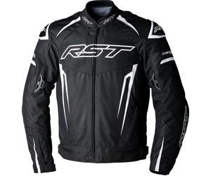 RST TracTech Evo 5, veste textile imperméable S Noir/Blanc Noir/Blanc