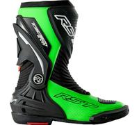 RST Moto Bottes moto TracTech Evo D3O Perforées Noir/Vert Néon Taille 45
