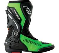 RST Moto – Bottes moto TracTech Evo D3O perforées – Noir/vert néon – Taille 44