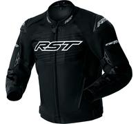 RST Tractech Evo D3O Veste textile moto imperméable, Noir/Blanc, Taille 60