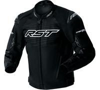 RST Tractech Evo D3O Veste textile moto imperméable, Noir/Blanc, Taille S