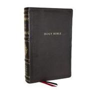Rsv Personal Size Bible With Cross References, Black Leathersoft, Thumb Indexed, (Sovereign Collection)