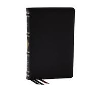 RSV Personal Size Bible with Cross References, Black Premium Goatskin Leather, Premier Collection, (Sovereign Collection)