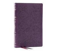 Rsv Personal Size Bible With Cross References, Purple Leathersoft, Thumb Indexed, (Sovereign Collection)