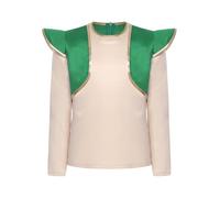 Rswnyirn Tunique Prince Arabe Garçon Enfant Manches Longues Chemise Princes Arabes Déguisement Oriental Tops Halloween Csopaly Carnaval Vert 3-4 ans