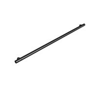 RSWZSFL Main Courante pour Escalier Intérieur Noire en Fer Galvanisé, Rampe d'escalier pour Jardin, Corridor, Loft (70CM, Black)