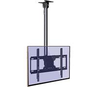 RT de Montage TV au Plafond, RT TV télescopique inclinable et pivotant, Compatible avec Les téléviseurs de 32 à 65 Pouces, RTE jusqu'à 132 LB (1 500 à 2 000 mm)