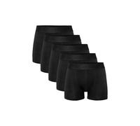 RT Gunnar Culottes de boxers pour homme 100 % coton - Noir - Taille L - Lot de 5